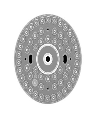 Modul LED Edaran SMD 2835 3030, Penutup Lensa Lampu Plafon 170 Derajat