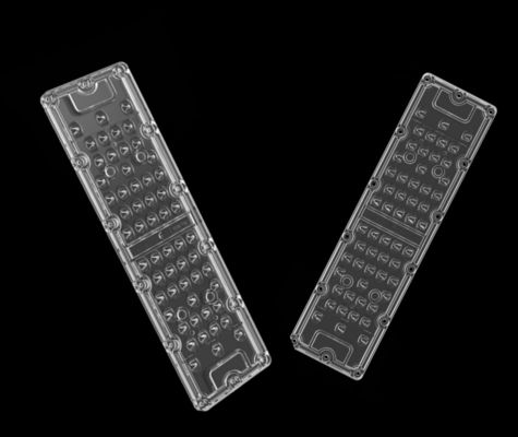 3030 LED Chips PC Material LED Lensa Lampu Jalan Untuk Pencahayaan OEM ODM