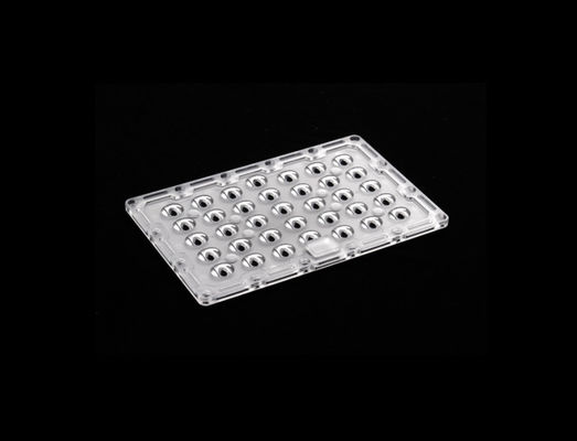 Tipe III-M L218*W141 Mm Lensa Cahaya LED Untuk Lampu Kotak Sepatu dan Tempat Parkir LED