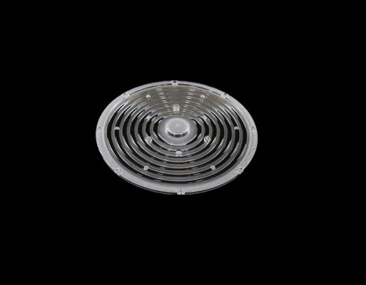 Φ265mm High Bay UFO LED Optical Lens 120 Degree Untuk Pencahayaan Daerah Industri Berkualitas Tinggi