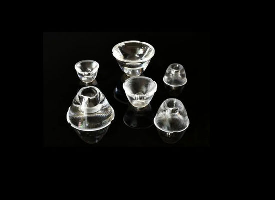 Deep Anti-Glare Series COB LED Lens Single Lens Dioptimalkan untuk 4mm/6mm COB LED