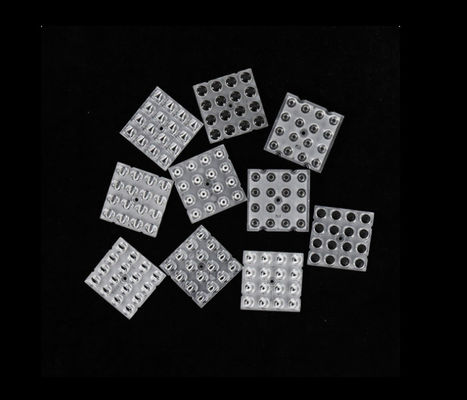 Lensa LED kompak 50x50mm yang dirancang untuk kontrol cahaya yang tepat untuk pencahayaan luar