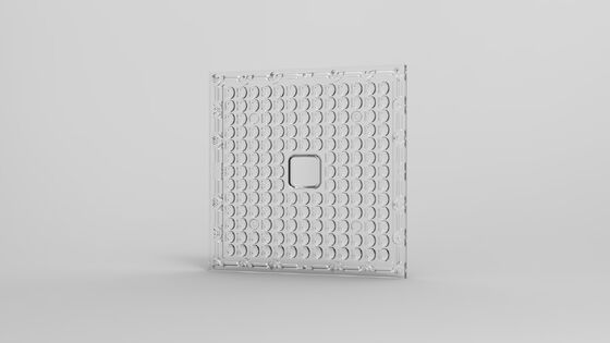 Lensa Lampu Jalan LED PC SMD3030 dengan Sudut Sinar T3M untuk Ketahanan Benturan Tinggi dan Material PC Tingkat Optik